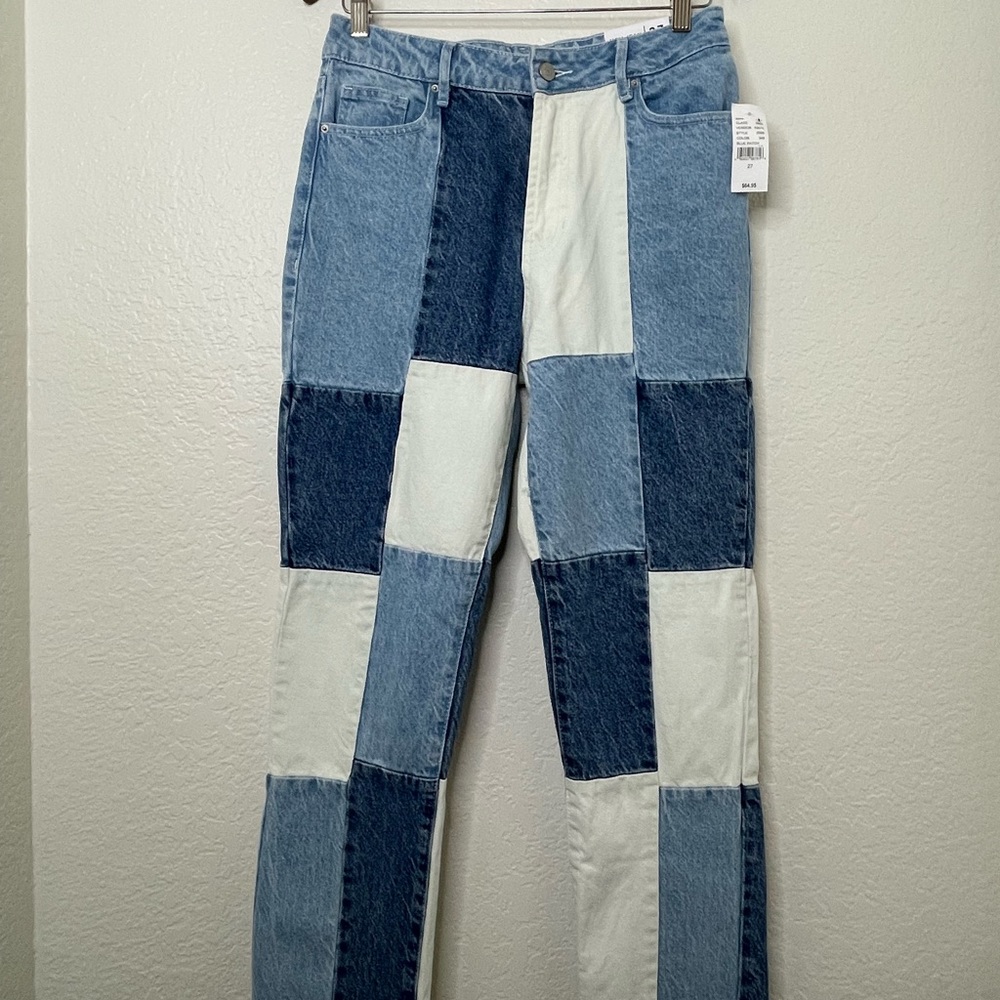 PACSUN NWOT Patchwork Mom Jeans size 27